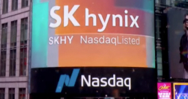 뉴욕증시 상승, 중동 불안에도 <b>SK하이닉스 13% 급등</b> 데뷔..... 