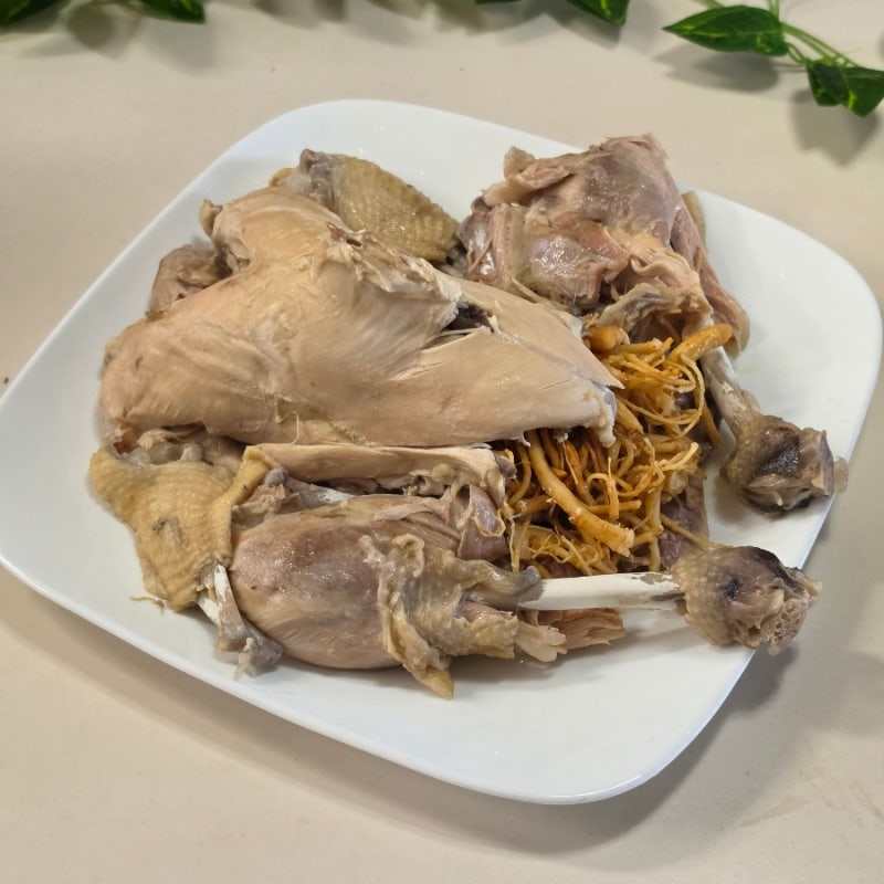 압력밥솥 삼계탕 끓이는법, 토종닭도 부드럽게 완성됐어요