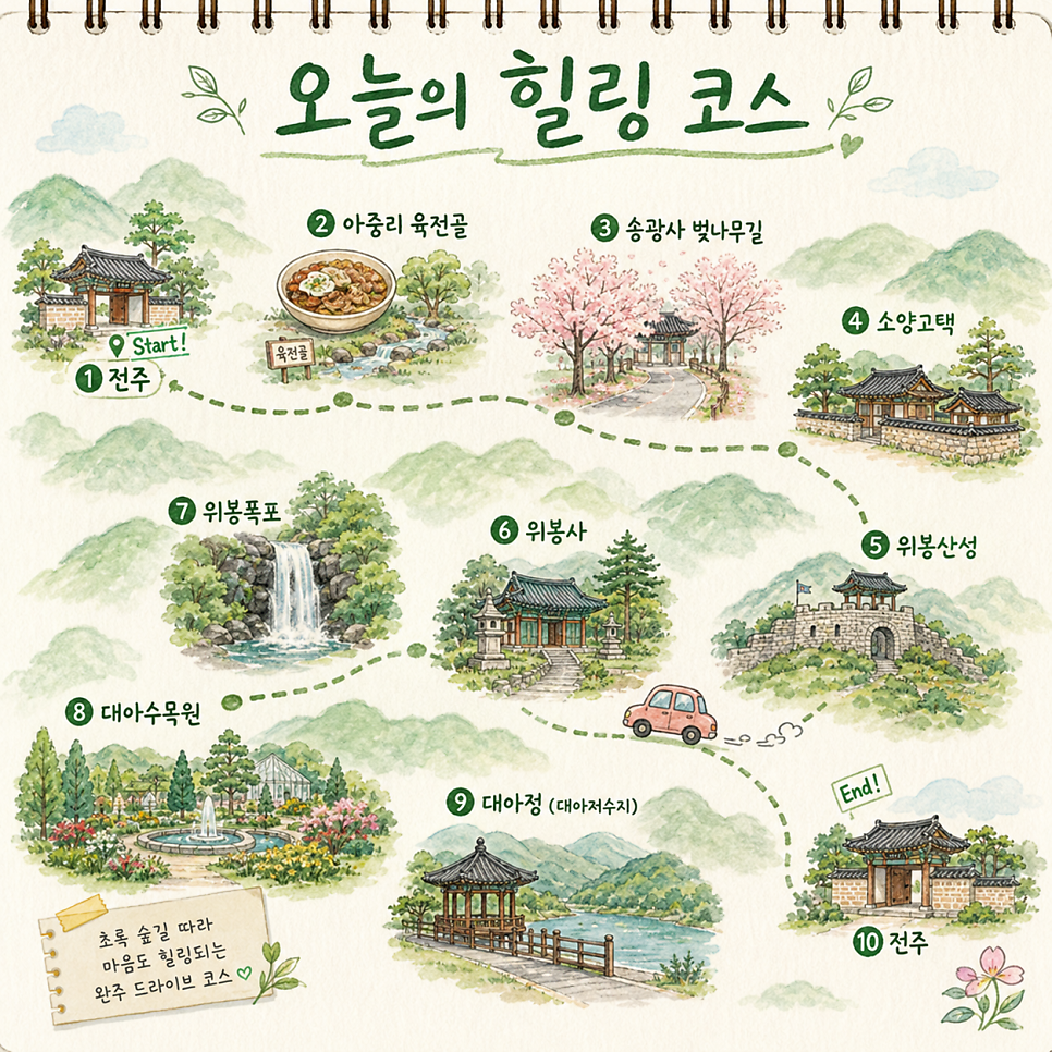 위봉산성길 사진 3