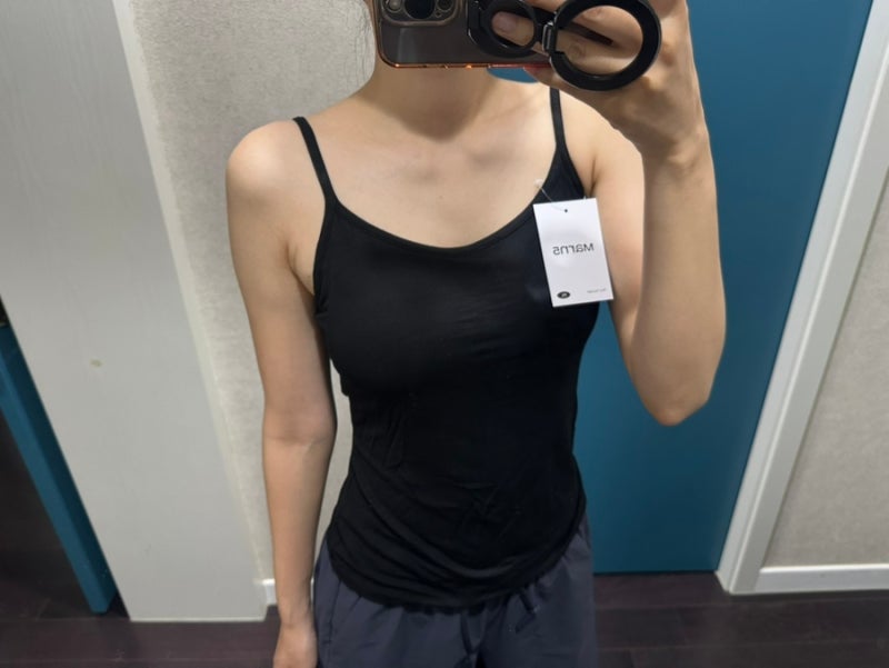 마른파이브 캡내장 브라탑 나시 내돈내산 후기