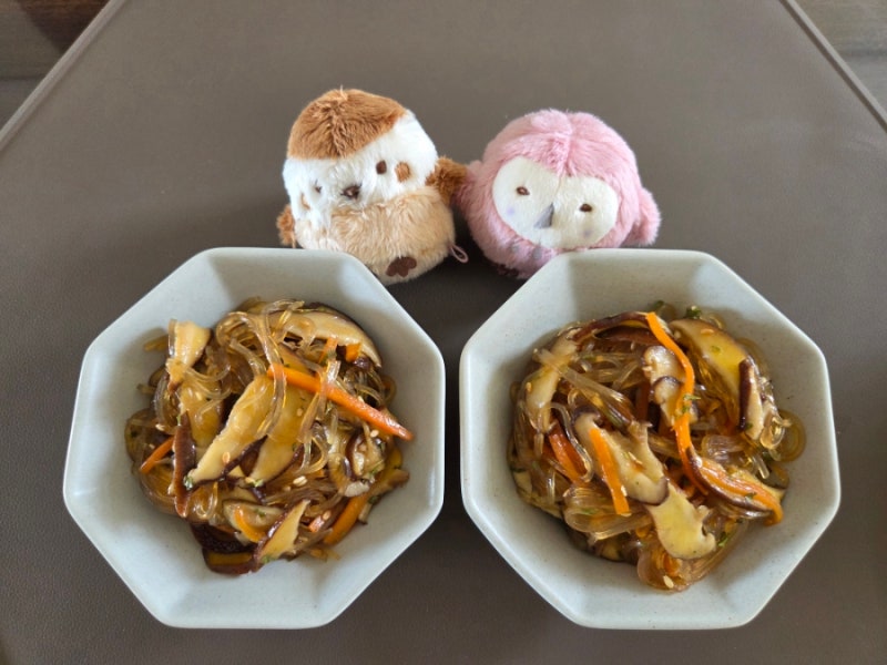 비비고×미정당 2분 완성 잡채소스 맛있는 오마이갓 잡채