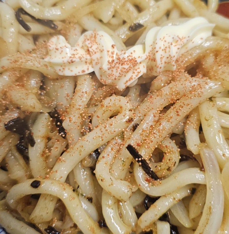 시오콘부 명란 볶음우동