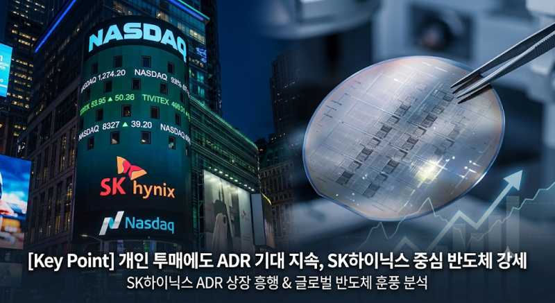 SK하이닉스 ADR 40조 잭팟 터졌는데 내 계좌는 왜 이럴까? 반도체 반등의 진실