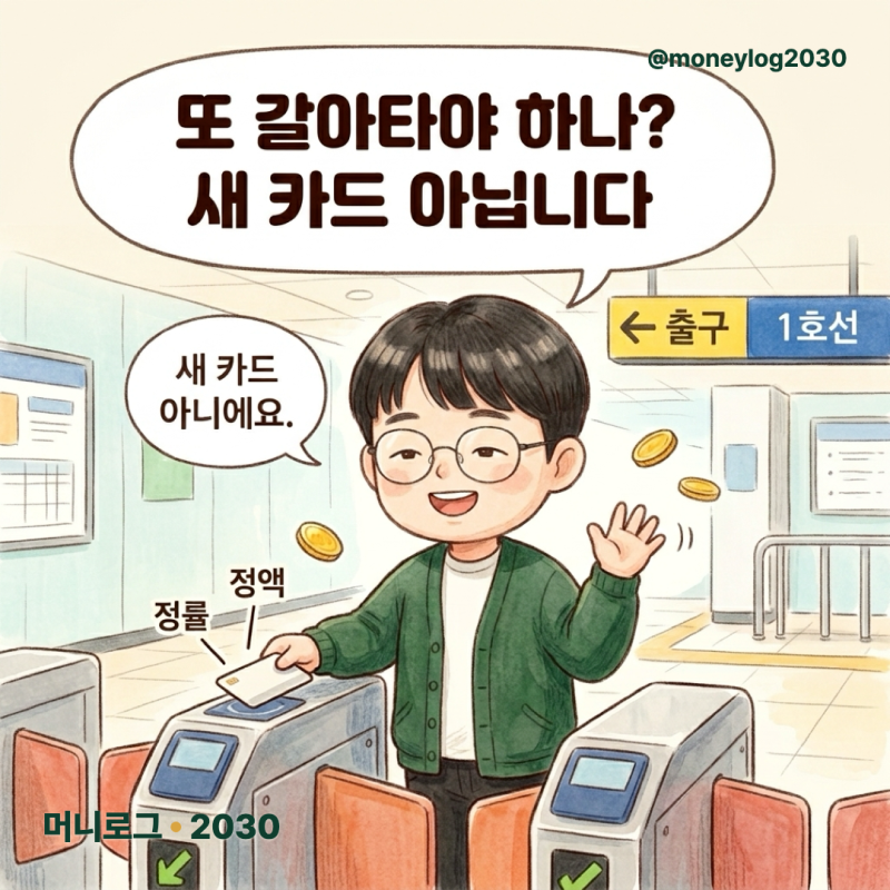"K패스 모두의카드, 또 갈아타야 하나" 싶다면 새 카드 아닙니다