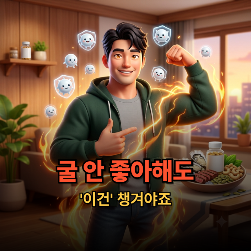 면역력과 정력에 좋은 아연 효능, 하루 권장량은 얼마?