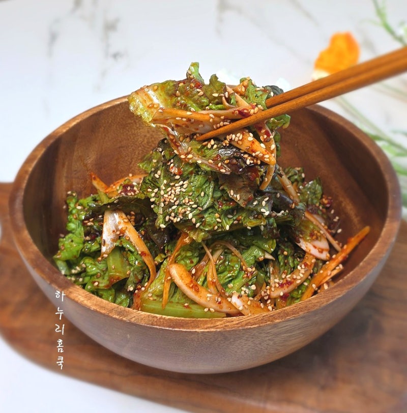 성시경 상추겉절이 레시피, 삼겹살이 더 맛있어지는 상추무침 양념