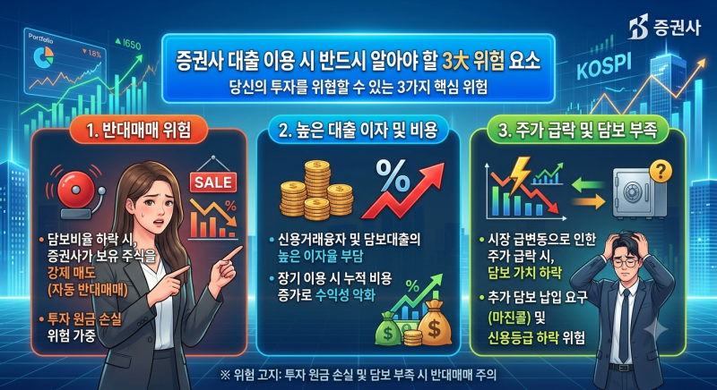 증권사 레버리지 금리 신용거래융자 및 주식담보대출