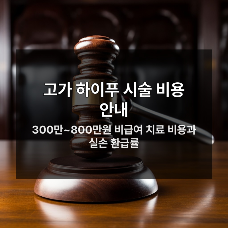 자궁근종 하이푸 보험금 청구 꼭 챙길 3가지 조건