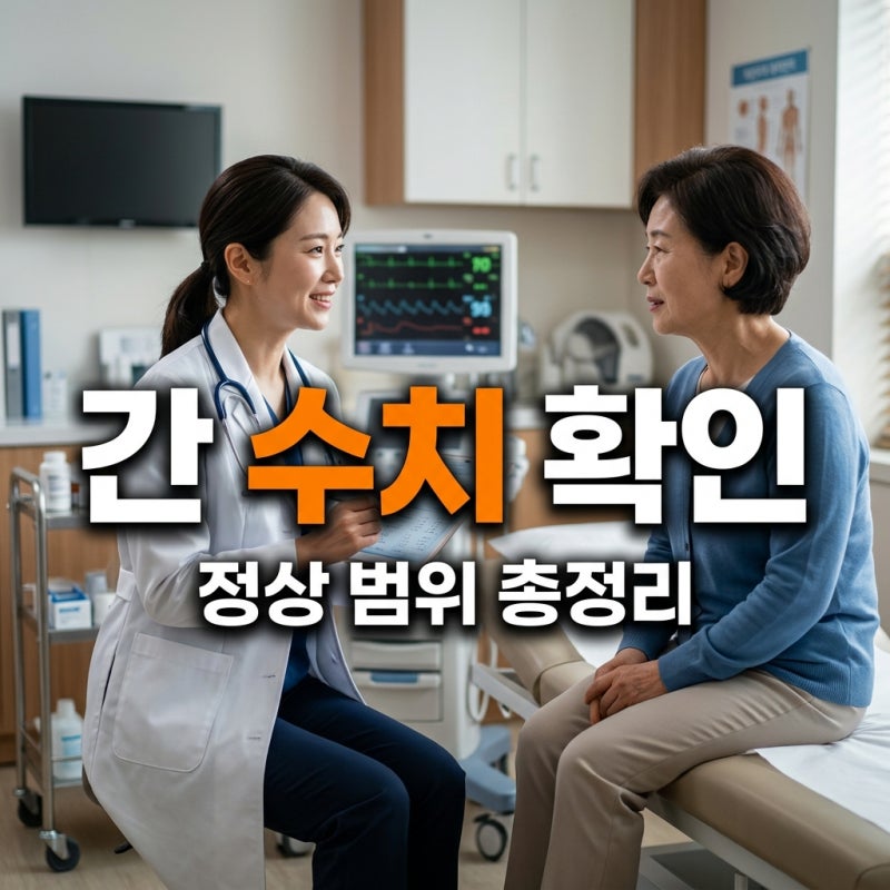 간 기능 검사 항목과 정상 수치, 내 건강 확인하는 방법