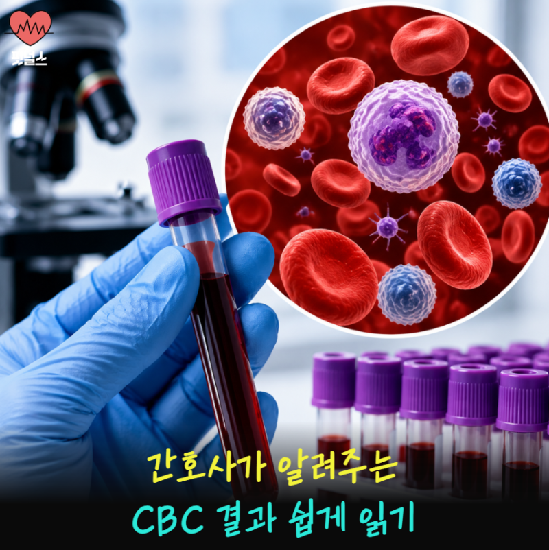 의학용어 CBC 검사 항목 결과 간단하게 해석하는 법
