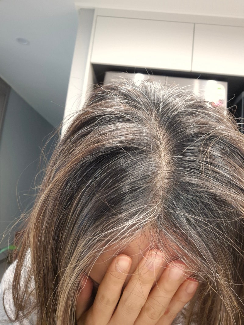 스미브 염색샴푸 여자흰머리 사용후기 결과는요? 솔직후기입니다