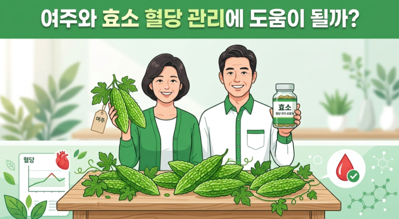 여주와효소 여주효능 효소효능 혈당관리