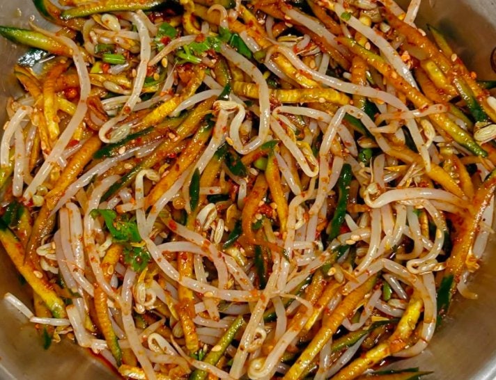 오이 숙주 무침 실패 없는 3가지 핵심 포인트, 라조장 양념장