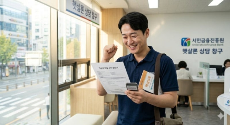 2026 햇살론 필요서류 및 신청절차 총정리: "복잡한 서류, 앱으로 한 번에 끝내세요!"