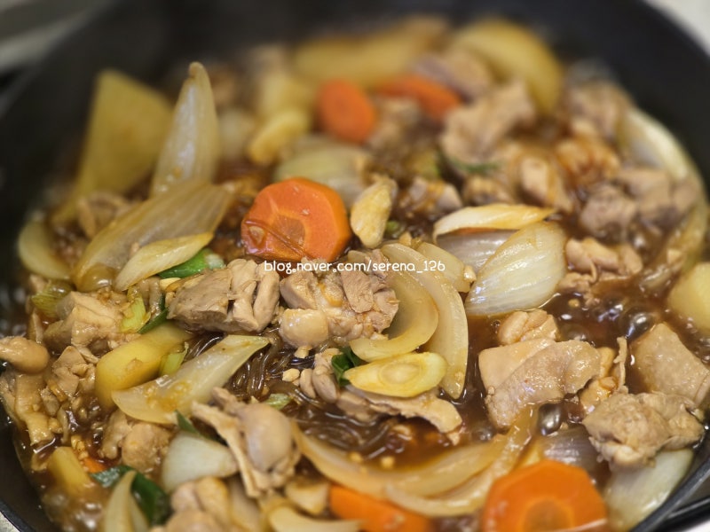 닭다리살 찜닭 만드는법 순살간장찜닭 양념 레시피 닭다리살요리