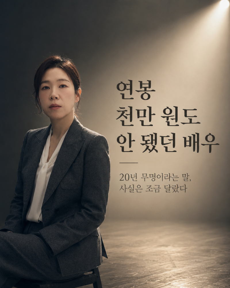 염혜란 20년 무명?...사실은 조금 달랐다.