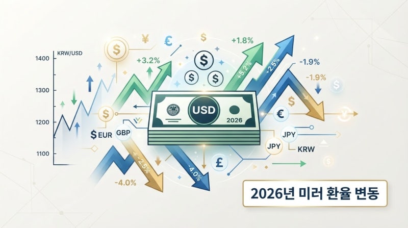 달러인덱스 뜻과 원달러 환율 관계, 초보도 이해되게 정리해보기