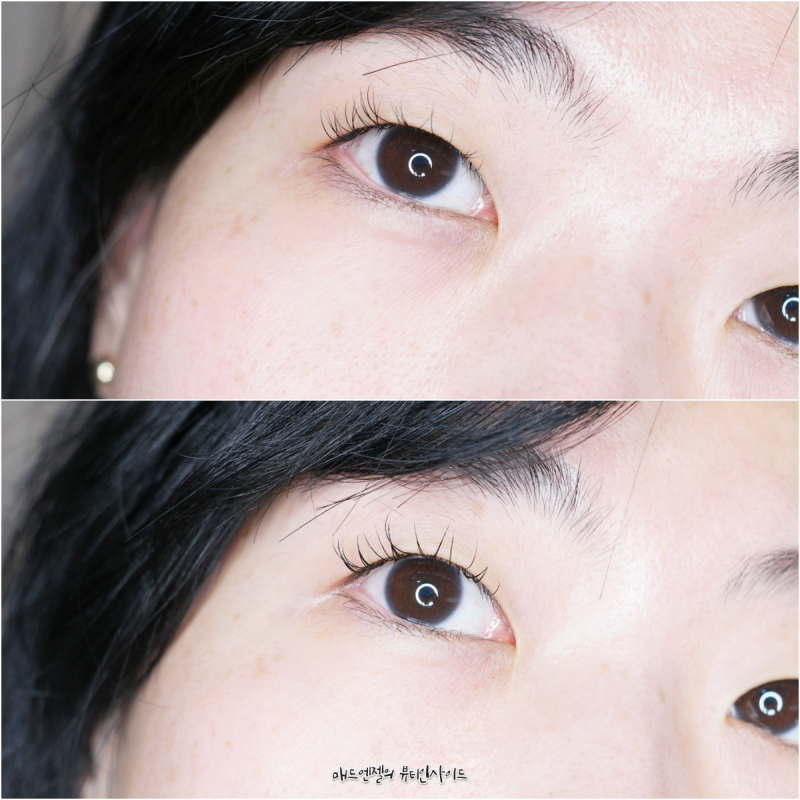 마스카라 대신 가닥속눈썹 만드는 속눈썹 영양제 추천 스노우 래쉬버터 듀얼 코팅에센스 & ....