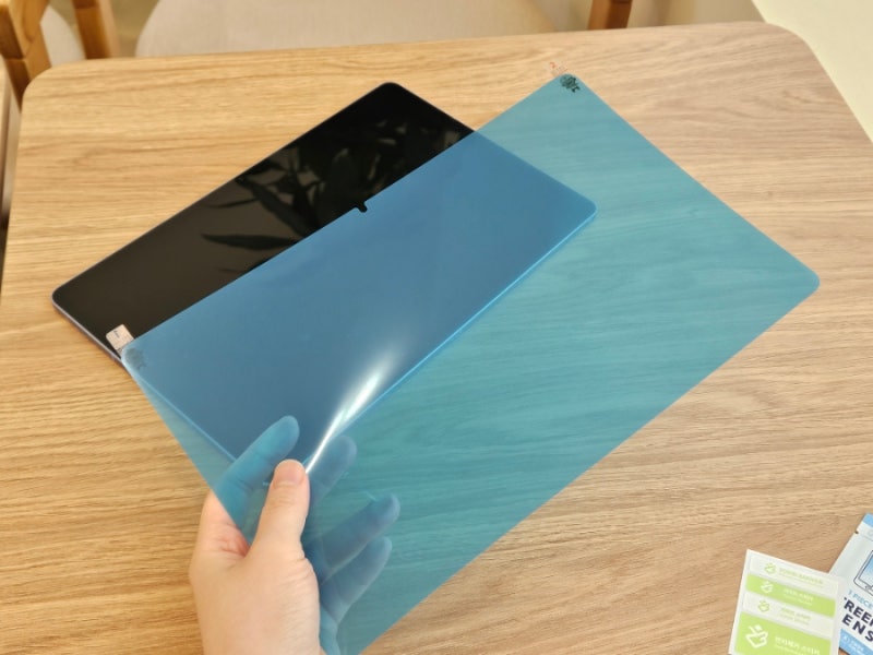 갤럭시탭 S10 FE+ 구매 후기, 보호필름은 좀비베리어 고투명 AR 종이질감 보호필름 추천