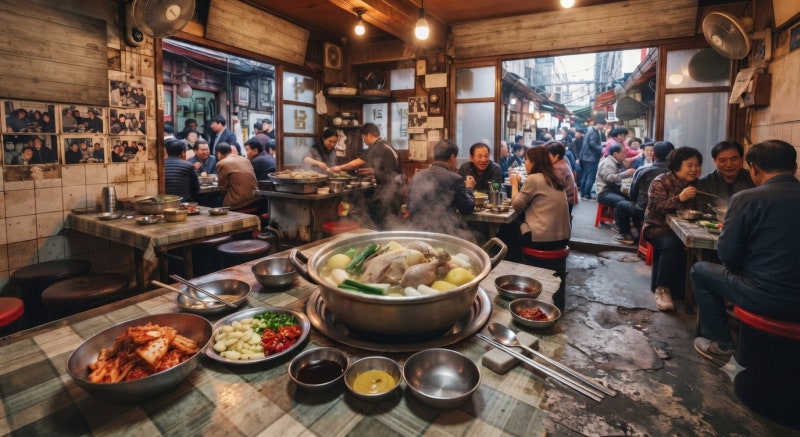 닭한마리 레시피 | 동대문식 닭한마리 칼국수