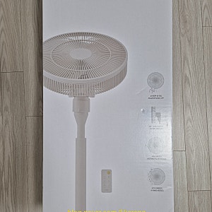 르젠 BLDC 선풍기 구매후기 조립방법, 무소음 저소음 아기선풍기, LZEF-DC290