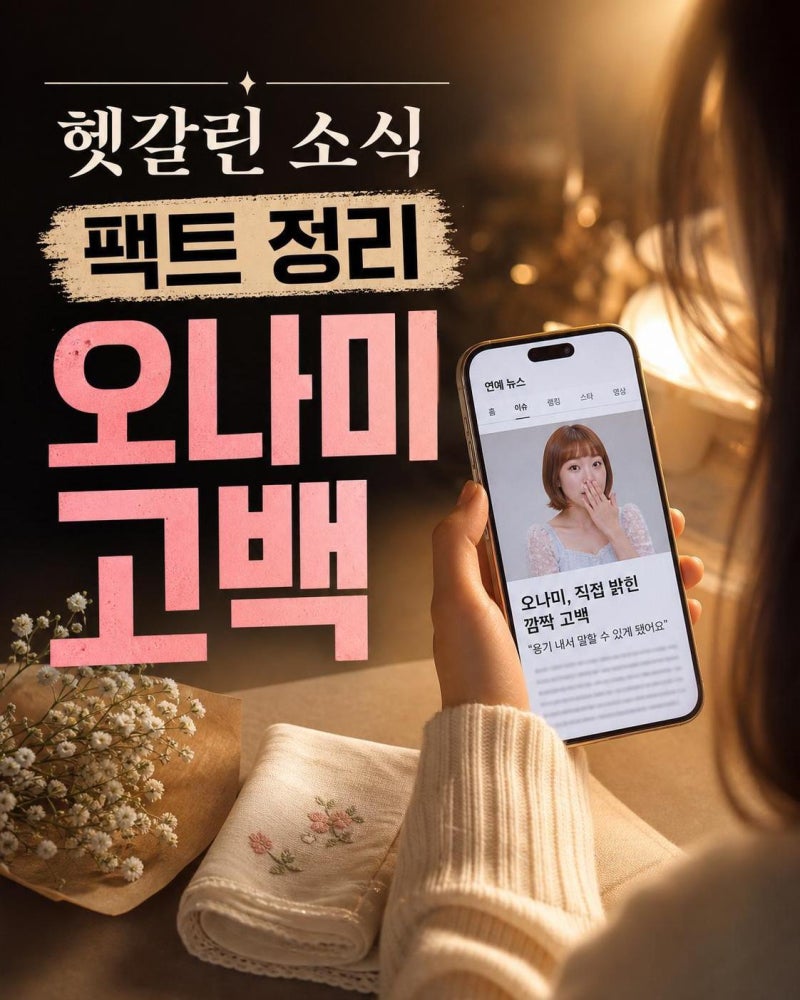 김지민·오나미 시험관 시술 소식, 검색 전 꼭 알아야 할 사실과 오나미 눈물 고백 정리