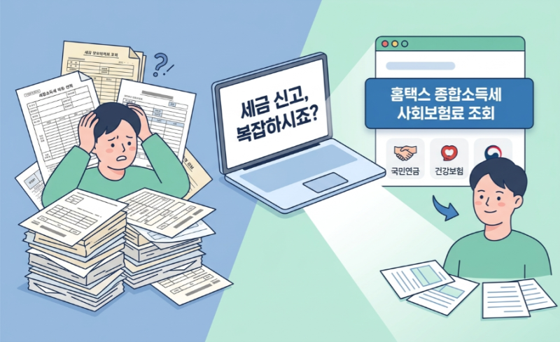 종합소득세 사회보험료 조회 한 번에 끝내고 숨은 절세 혜택 챙기는 방법