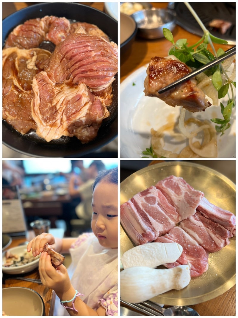 구서동맛집 돼지생갈비맛집, 주말마다 만석되는 전원숯불 부산구서점 가족외식 방문후기