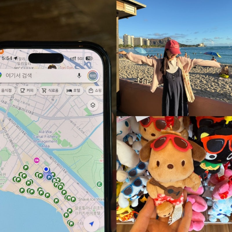 미국 esim 이심 유심 하와이 여행 준비물 말톡 사용기
