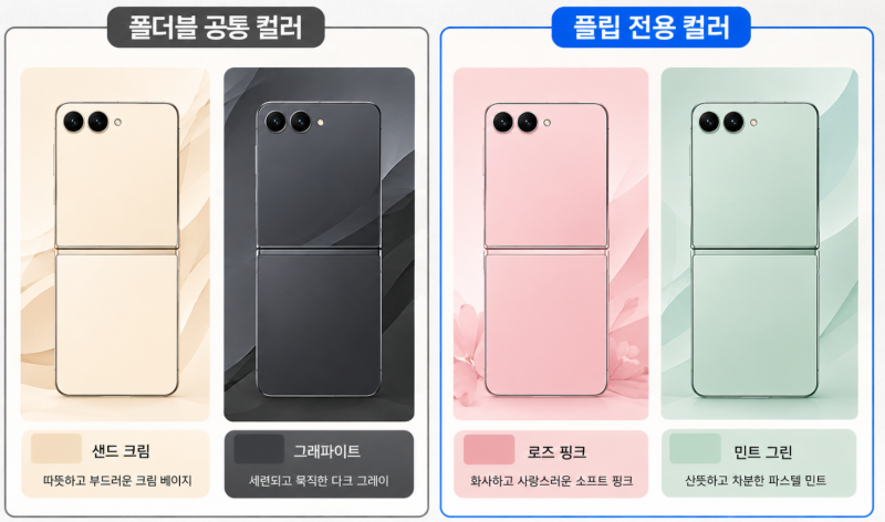 갤럭시 Z 플립8 출시일 언제? 7월 22일 언팩과 예상 스펙