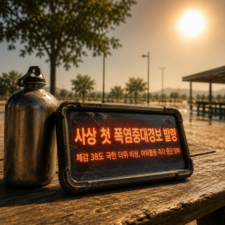 경북 <b>경산 포항</b> 사상 첫 <b>폭염중대경보</b> 발령! 체감 38도 극한... 