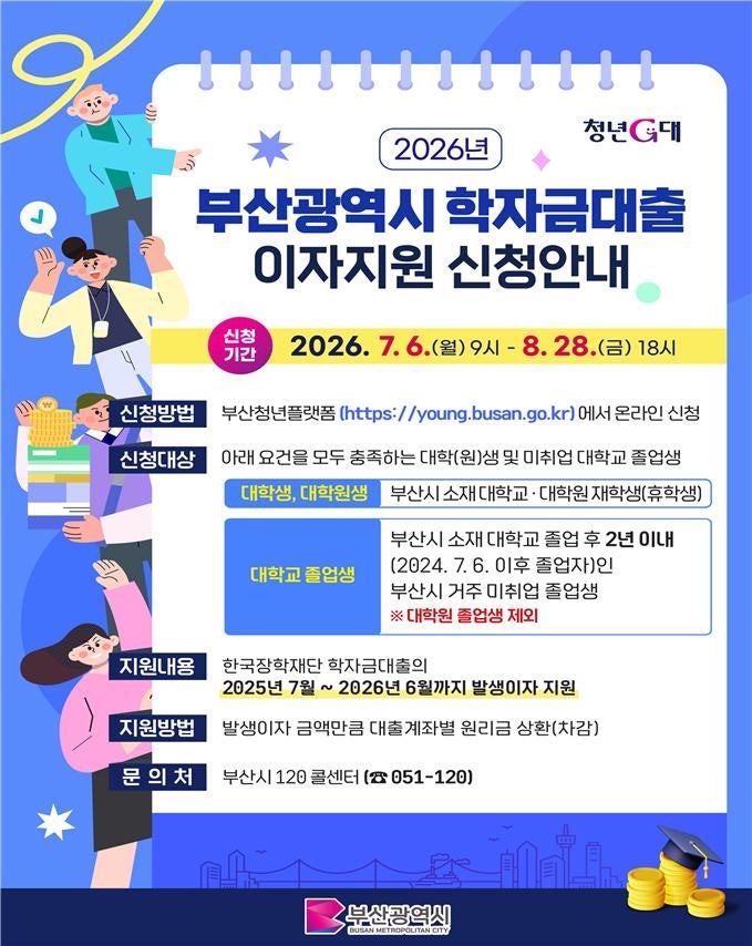 대학원생·휴학생도 포함! 부산시 학자금 대출이자 지원 놓치면 손해 보는 이유