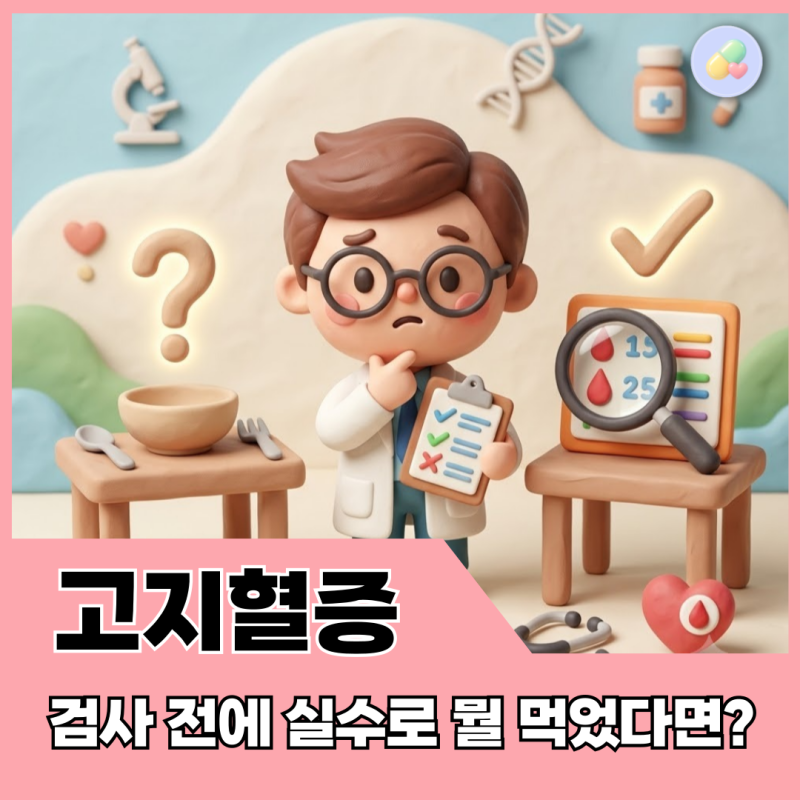 고지혈증 검사 공복으로 안 재면 틀리나요? 지질검사 해석의 최신 팩트