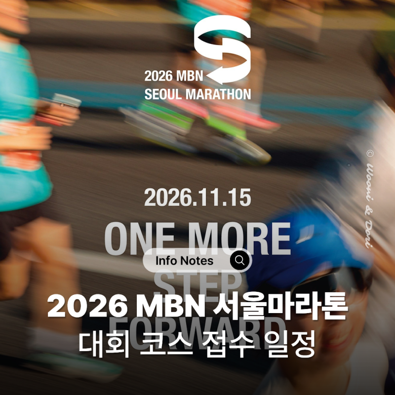 2026 MBN 서울마라톤 대회 참가 접수 성공! 일정 코스 접수 참가비 기념품