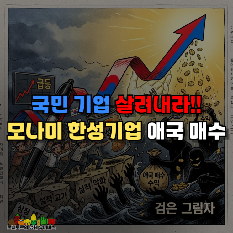"국민 기업 살려내라" <b>모나미</b> 한성기업 애국 매수에 <b>주가</b> 급등