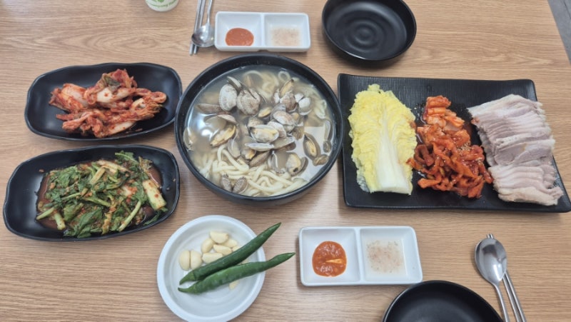 고양어린이박물관 근처 화정역 점심맛집 아이와 함께 먹기 좋은 화정보쌈 쭈꾸미칼국수