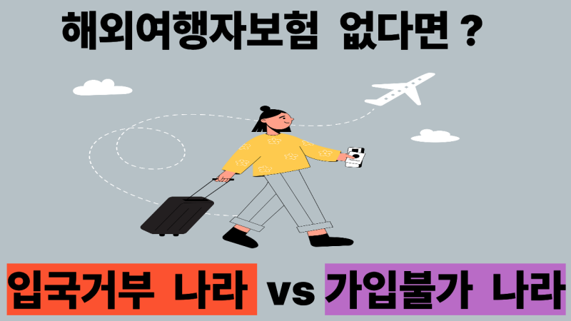 [해외여행 꿀팁] 체코 여행자보험 추천 비교 및 입국 필수 주의사항