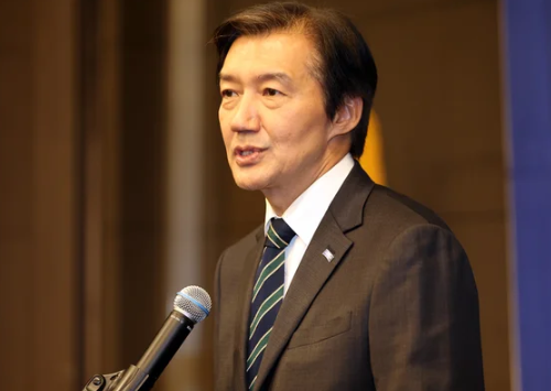 조국 “리센느 겨냥한 적 없다”…‘노’ 표현 논란 해명하며 “리센느 야호”