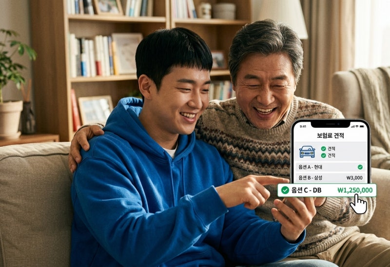 20대 자동차 보험료 초반 중반 가격 비교 가입방법