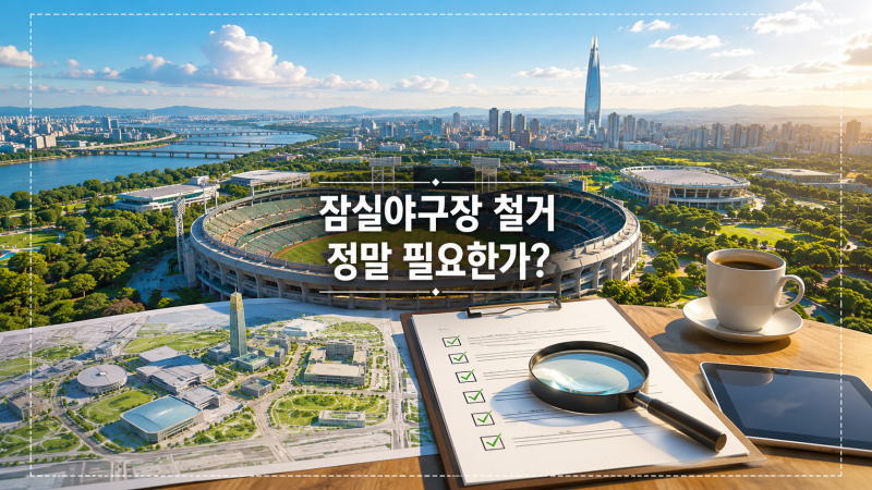 잠실야구장 철거와 신축, 정말 필요한가? 공개자료를 하나씩 검토해보니 이렇게까지...