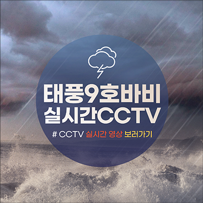 태풍 9호 바비 북상하는 중 #제주도실시간CCTV #안전한제주여행
