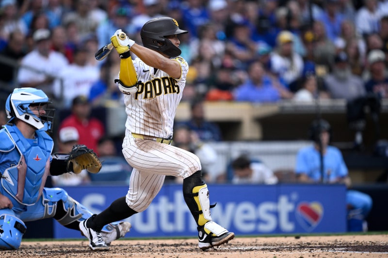 [오늘의 MLB] (7/12) 송성문, 2타점 적시타·도루·다이빙 캐치까지...SD 연패 탈출!