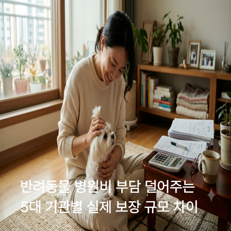 펫보험의 종류 및 가입 조건, 회사별 보장한도 비교 총정리