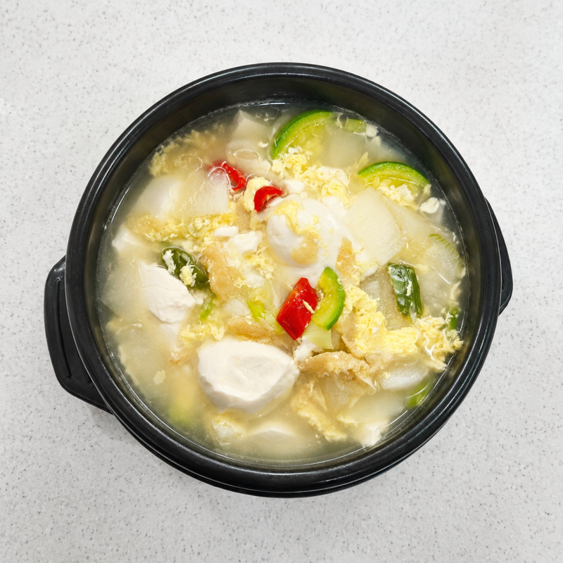 황태순두부국 황태해장국 만드는법 맑은 순두부찌개 레시피