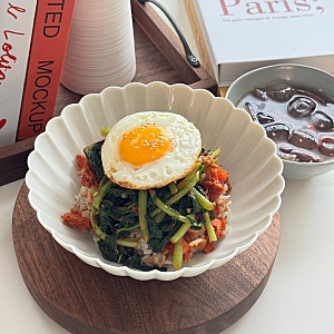 열무비빔밥 레시피 캔참치 열무김치비빔밥 간단한 한 그릇 요리