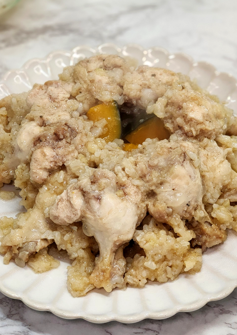 초복엔 삼계탕 말고! 찹쌀을 갈아 만든 쫀득한 찹쌀닭찜
