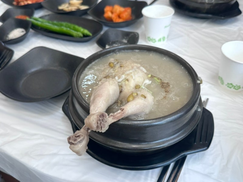 대전 중구 오룡역 삼계탕맛집 추천 녹두담삼계탕