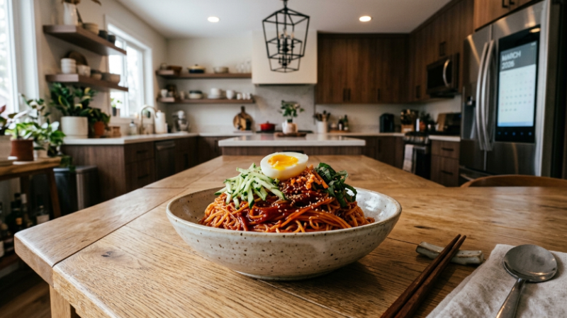 류수영 비빔국수 양념장, 백종원 비빔국수 양념장 비교