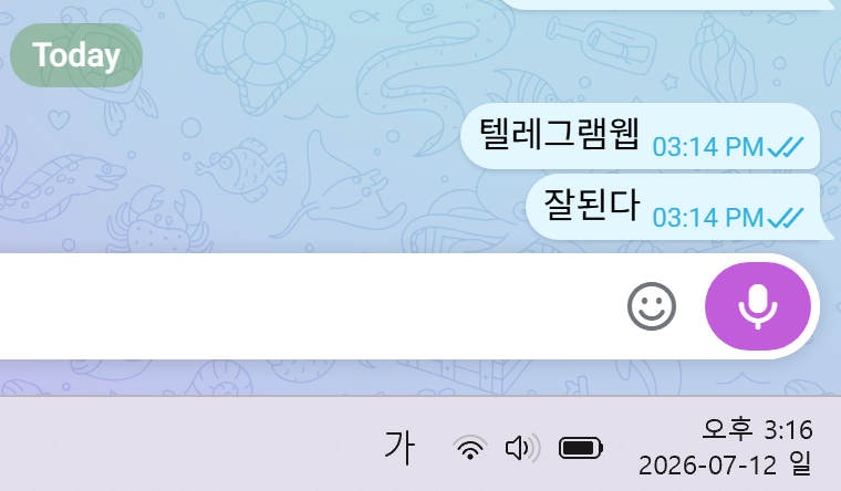 텔레그램 웹 다시 잘 된다 / 텔레그램 웹브라우저 접속 주소 / 카카오톡 구버전 미지원 카카....