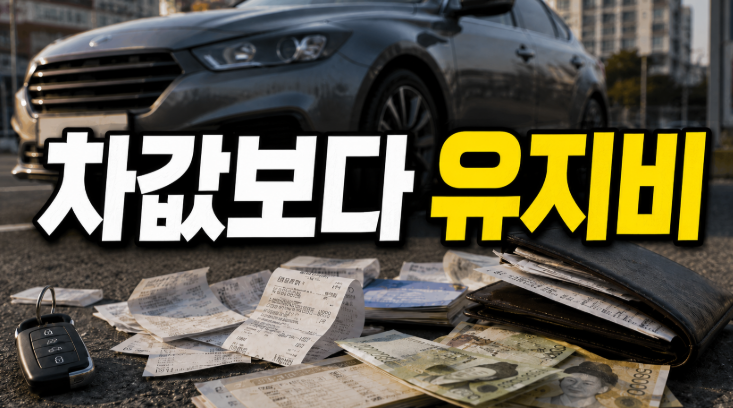 자동차 유지비 한달 얼마? 연 1만km 준중형차 실제 비용 계산